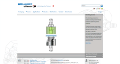 Desktop Screenshot of bollhoff-attexor.com