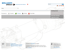 Tablet Screenshot of bollhoff-attexor.com